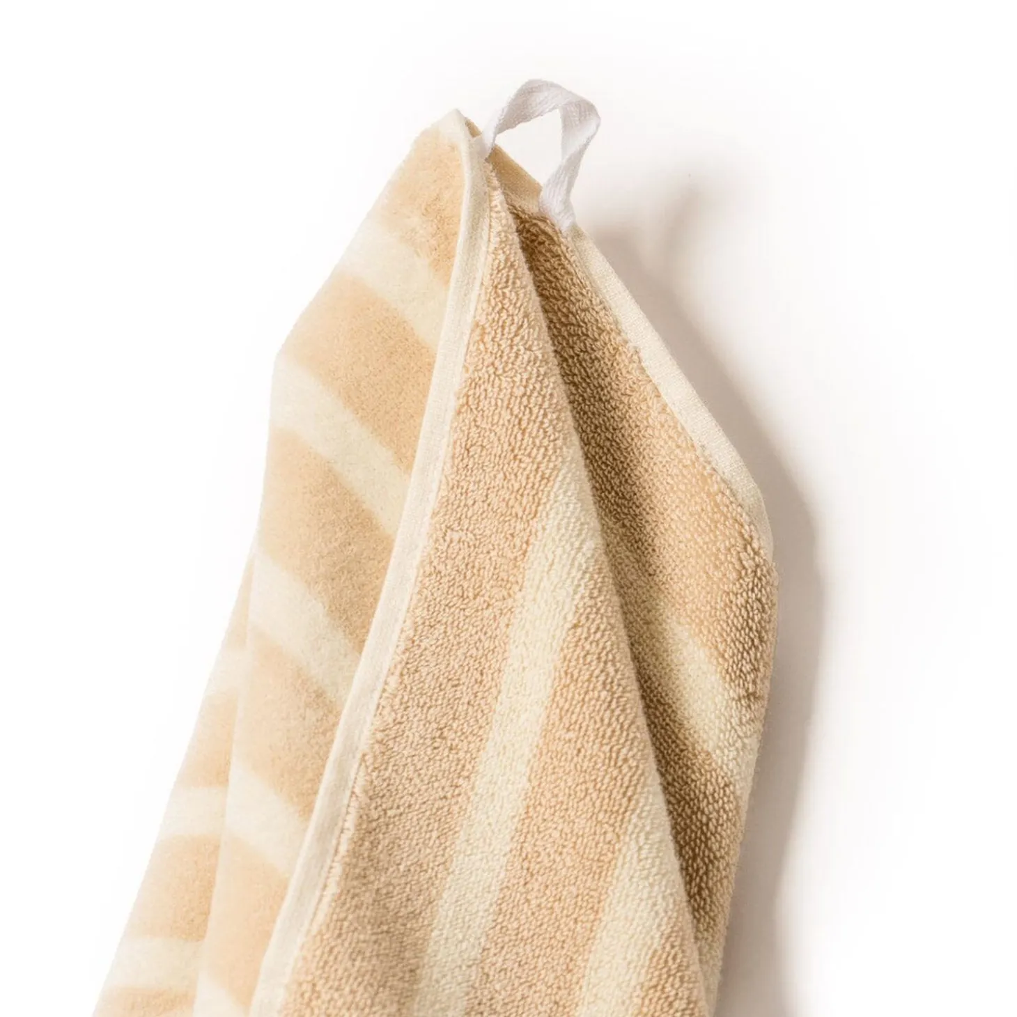 The Beach Towel - Monaco Natural Stripe