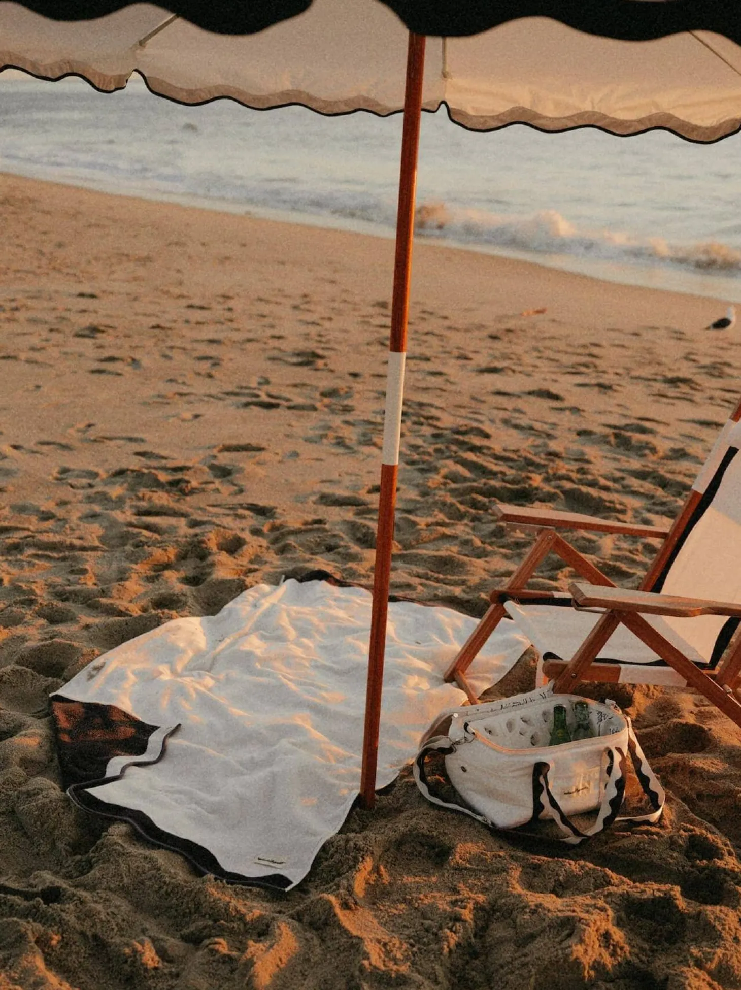 The Beach Towel - Rivie White