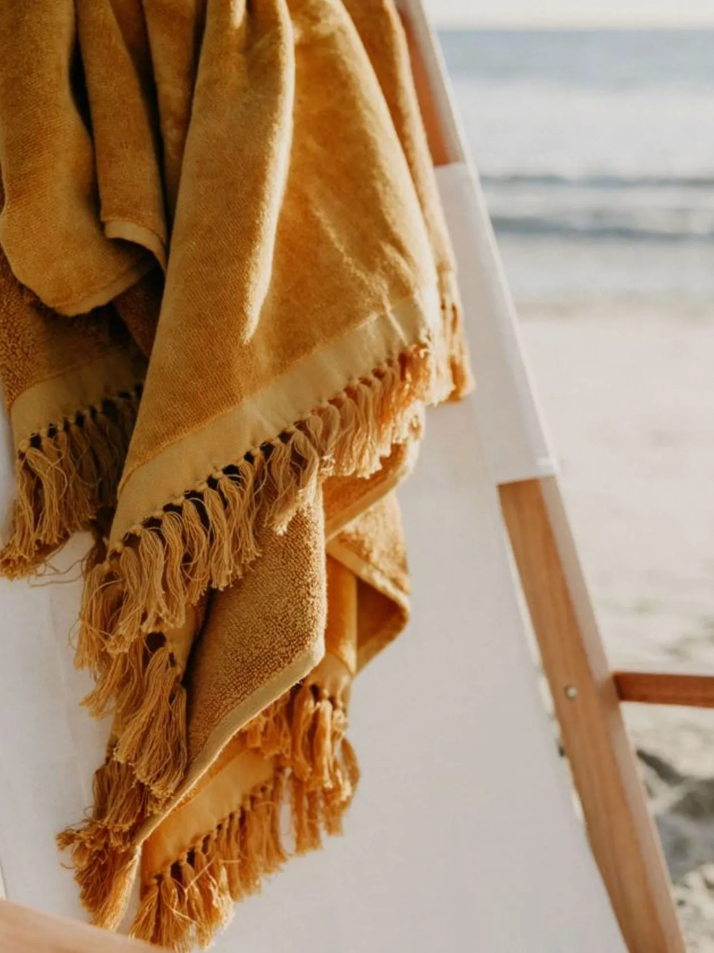 The Beach Towel - Vintage Gold