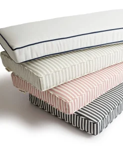 The Bench Pillow - Lauren'S Sage Stripe