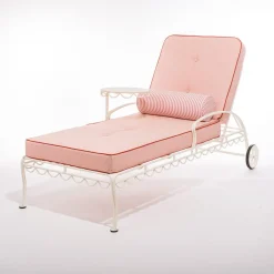 The Bolster Pillow - Laurens Pink Stripe