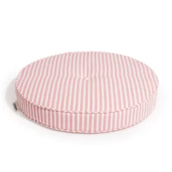 The Circular Pillow - Laurens Pink Stripe
