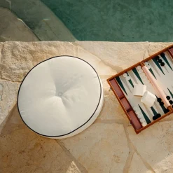 The Circular Pillow - Rivie White