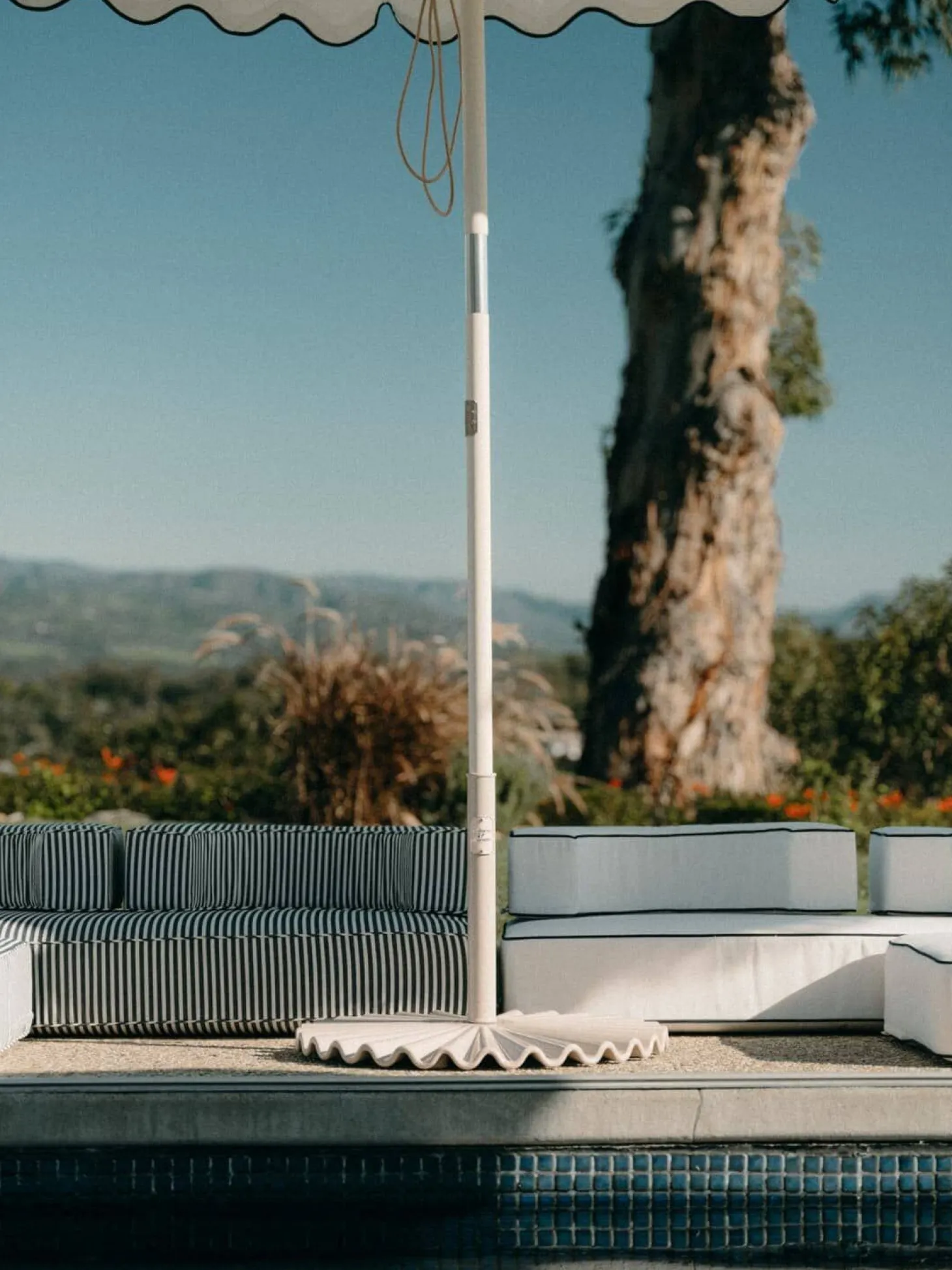 The Clamshell Base - Antique White