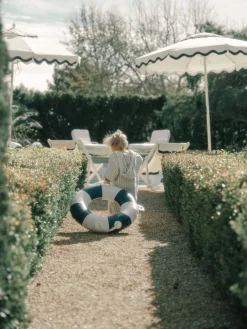 The Classic Pool Float - Small - Rivie White