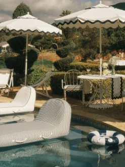 The Classic Pool Float - Small - Rivie White