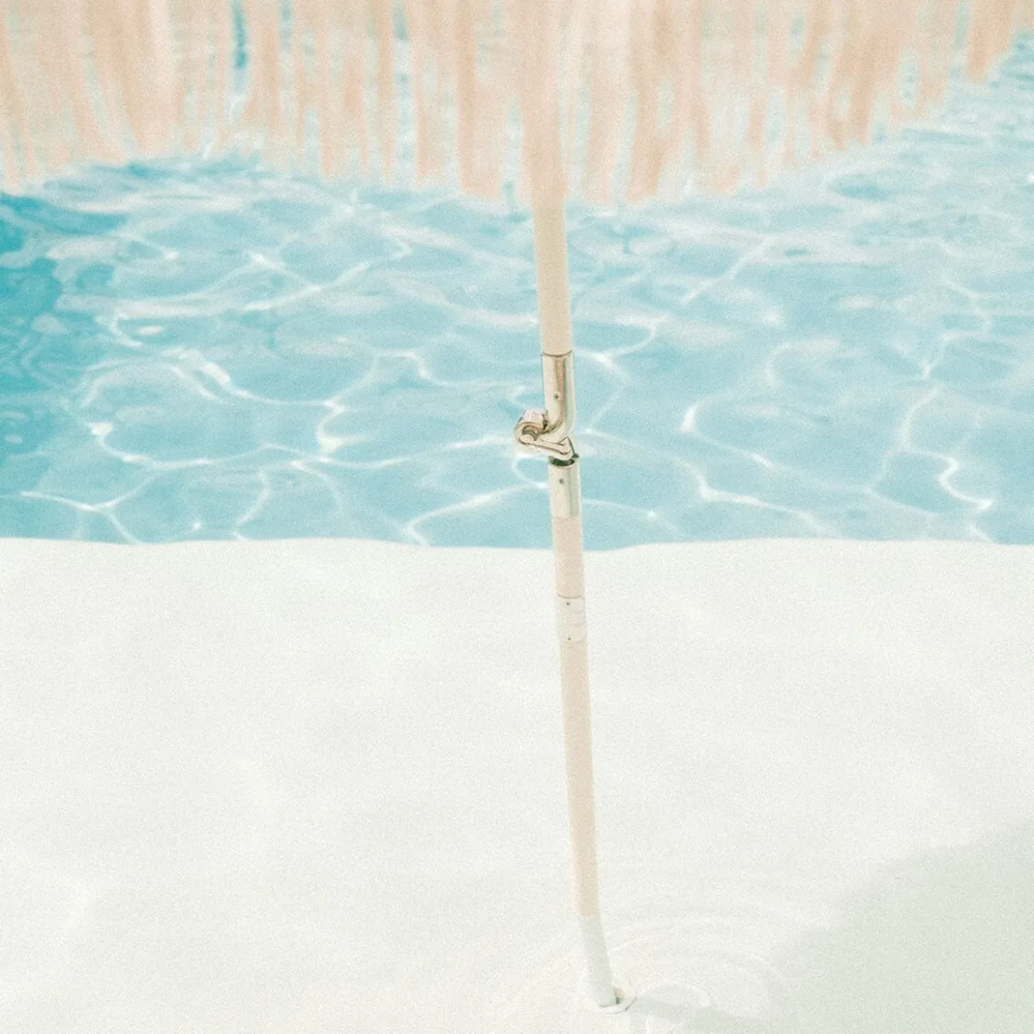 The Club Umbrella - Lauren'S Navy Stripe