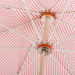 The Club Umbrella - Lauren'S Pink Stripe