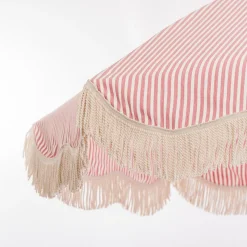 The Club Umbrella - Lauren'S Pink Stripe