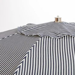 The Club Umbrella - Lauren'S Navy Stripe