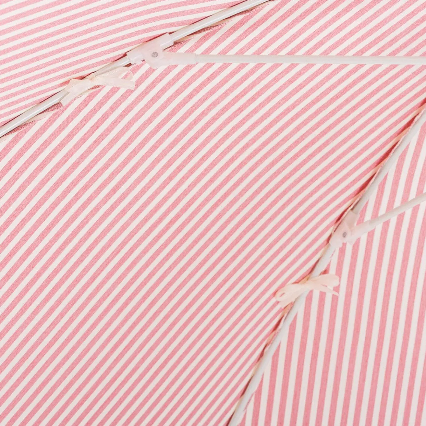 The Club Umbrella - Lauren'S Pink Stripe