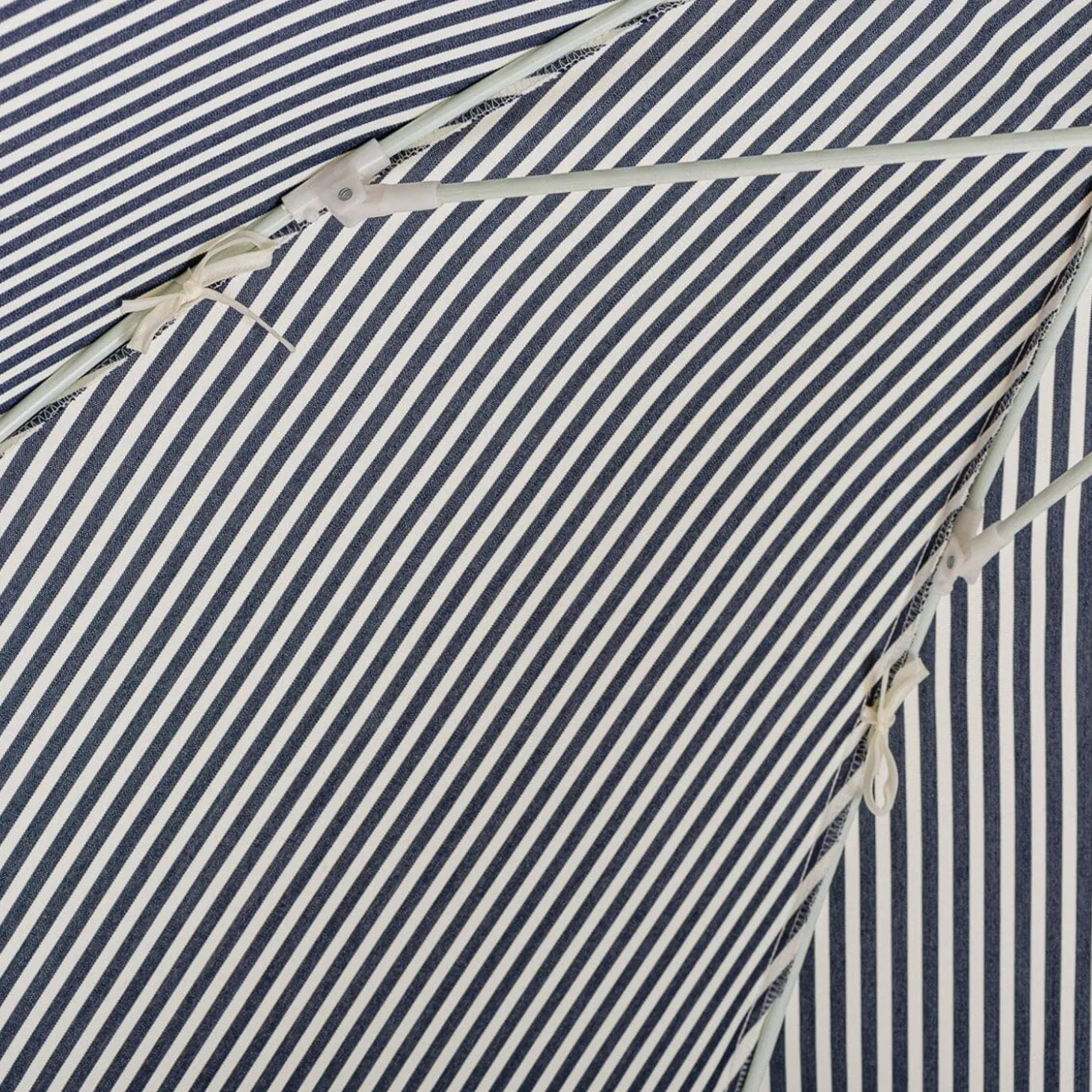 The Club Umbrella - Lauren'S Navy Stripe