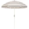 The Club Umbrella - Malibu Black Stripe