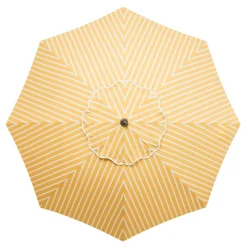 The Club Umbrella - Monaco Mimosa Stripe