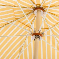 The Club Umbrella - Monaco Mimosa Stripe