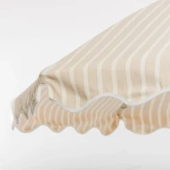 The Club Umbrella - Monaco Natural Stripe