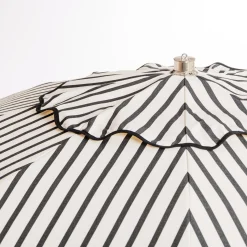The Club Umbrella - Monaco Black Stripe