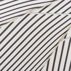 The Club Umbrella - Monaco Black Stripe