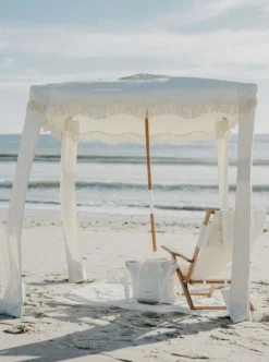 The Cooler Tote Bag - Lauren'S Sage Stripe