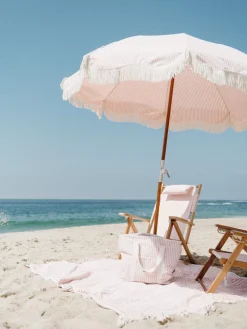 The Cooler Tote Bag - Lauren'S Pink Stripe