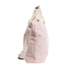 The Cooler Tote Bag - Lauren'S Pink Stripe