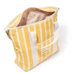 The Cooler Tote Bag - Monaco Mimosa Stripe