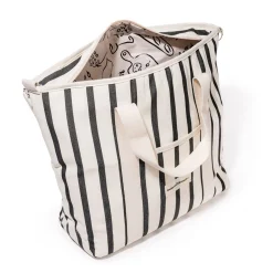 The Cooler Tote Bag - Monaco Black Stripe