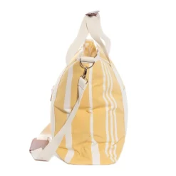 The Cooler Tote Bag - Vintage Yellow Stripe