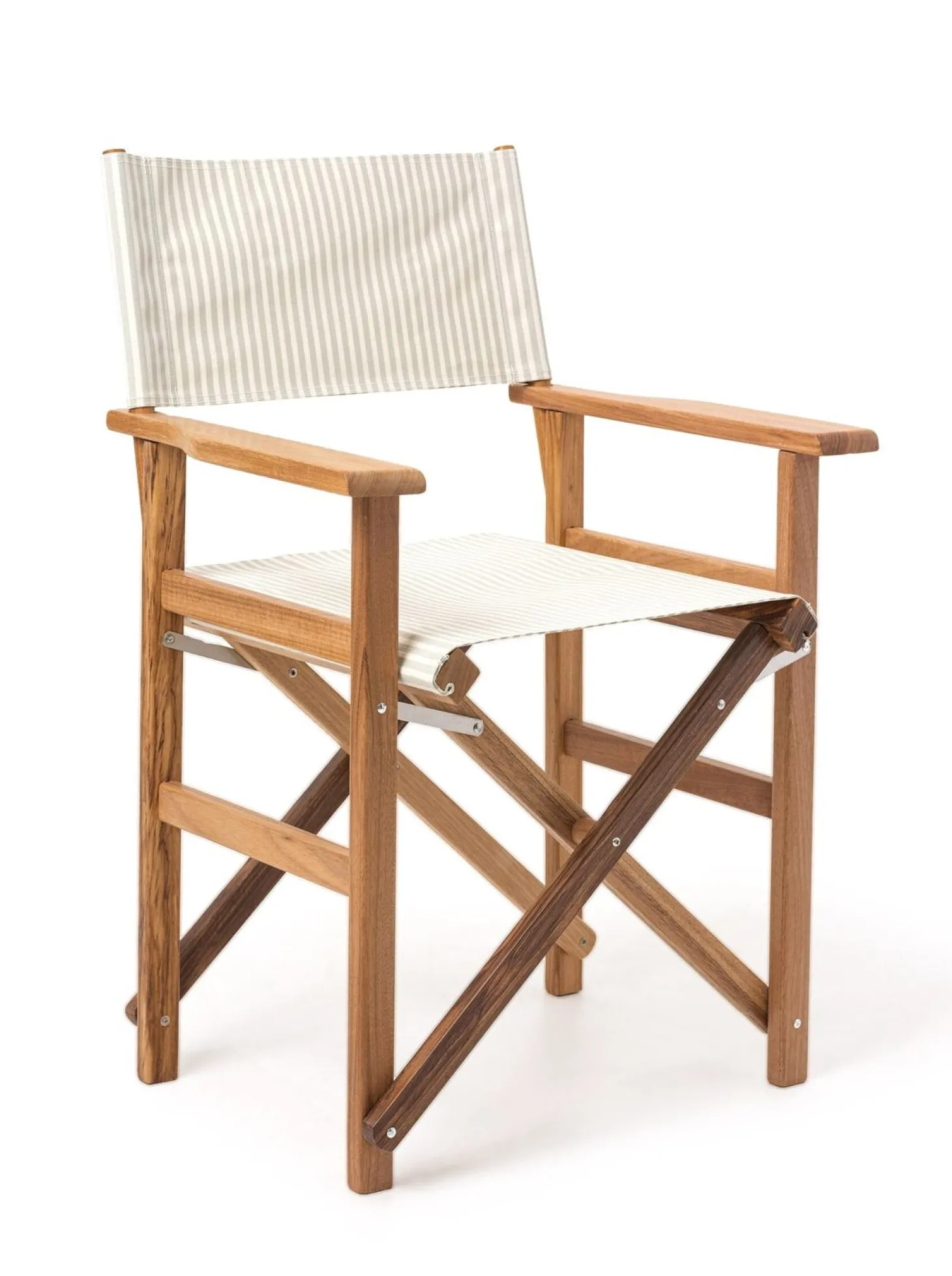 The Directors Chair - Table Height - Lauren'S Sage Stripe