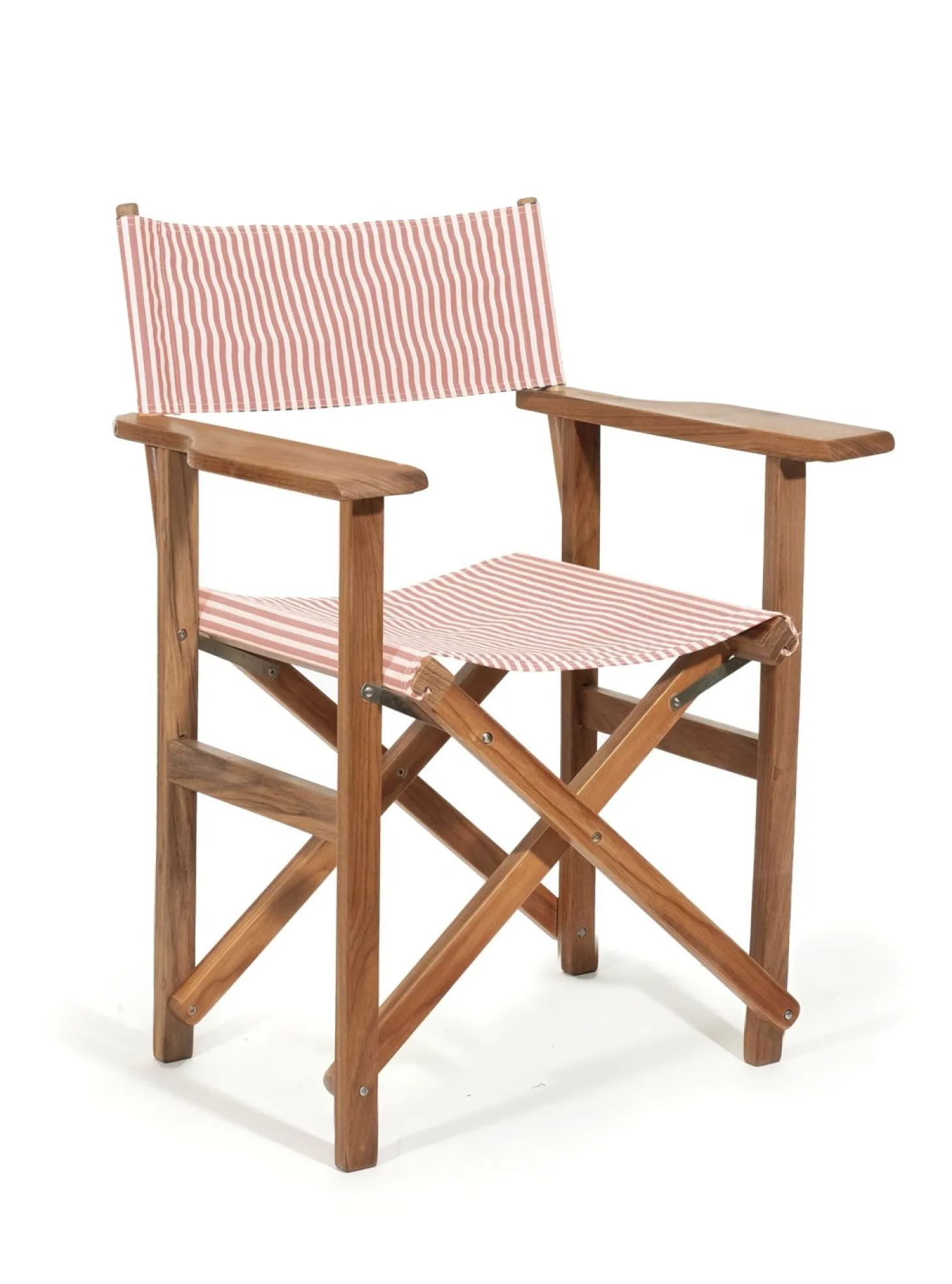 The Directors Chair - Table Height - Lauren'S Pink Stripe
