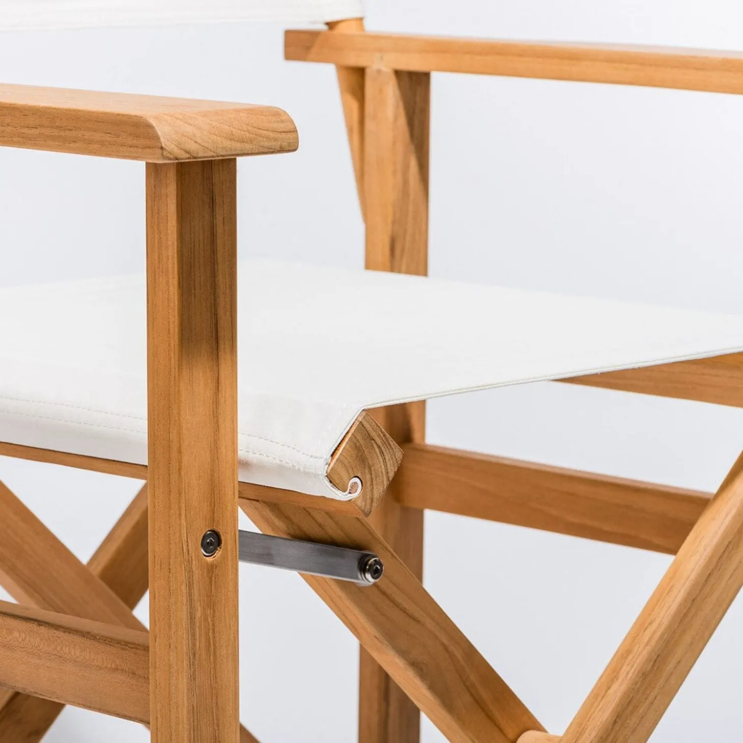 The Directors Chair - Table Height - Antique White