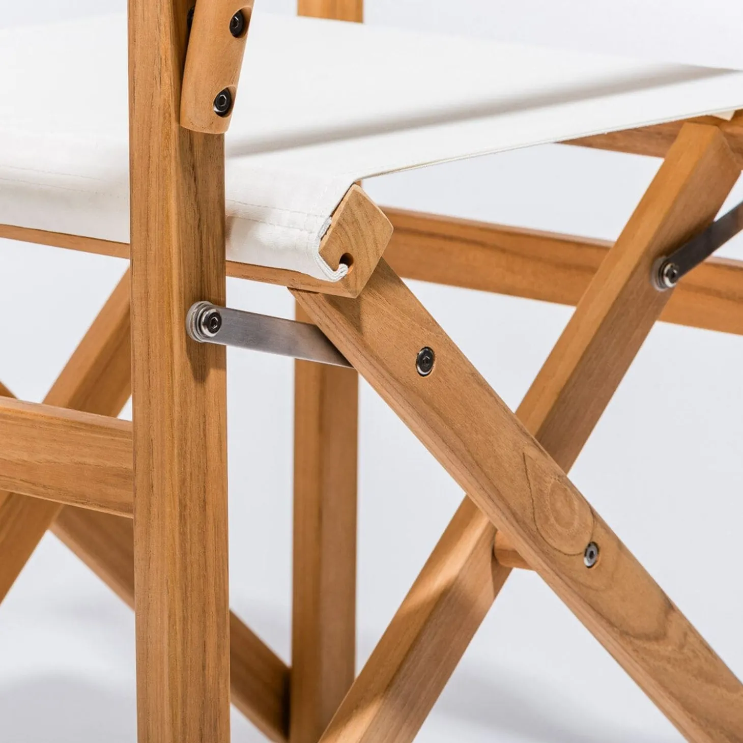 The Directors Chair - Table Height - Antique White