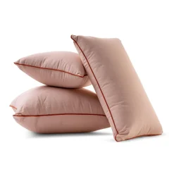 The Euro Throw Pillow - Rivie Pink