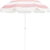 The Family Beach Umbrella - Pink Capri Stripe