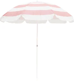 The Family Beach Umbrella - Pink Capri Stripe
