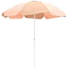 The Family Beach Umbrella - 70'S Panel Sand Pink