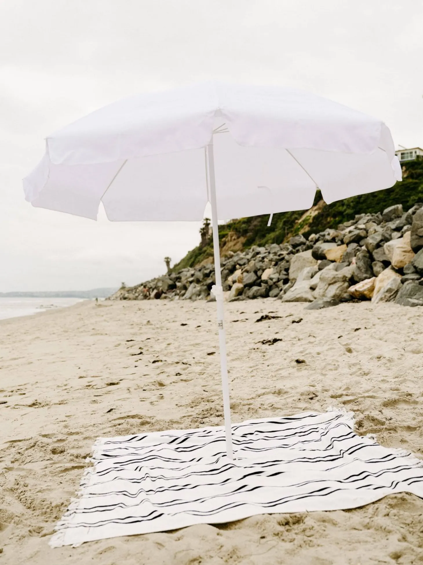 The Family Beach Umbrella - Antique White