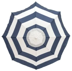 The Family Beach Umbrella - Navy Capri Stripe