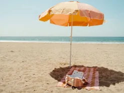 The Family Beach Umbrella - 70'S Panel Sand Pink