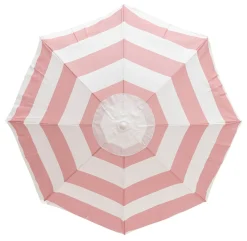 The Family Beach Umbrella - Pink Capri Stripe