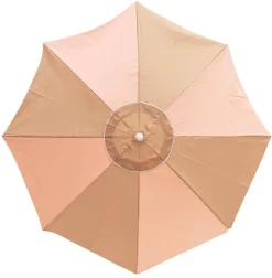 The Family Beach Umbrella - 70'S Panel Sand Pink