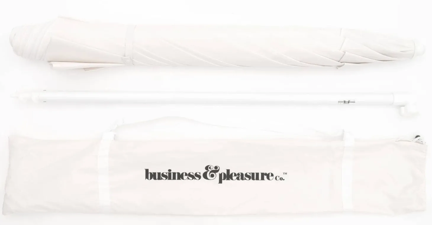 The Family Beach Umbrella - Antique White