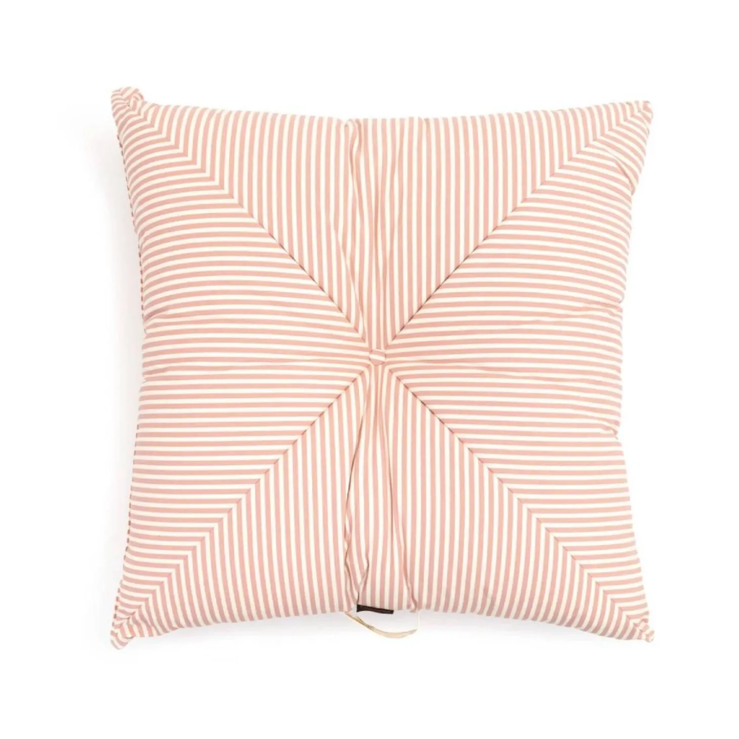 The Floor Pillow - Lauren'S Pink Stripe
