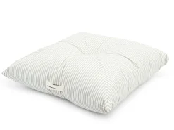 The Floor Pillow - Lauren'S Sage Stripe