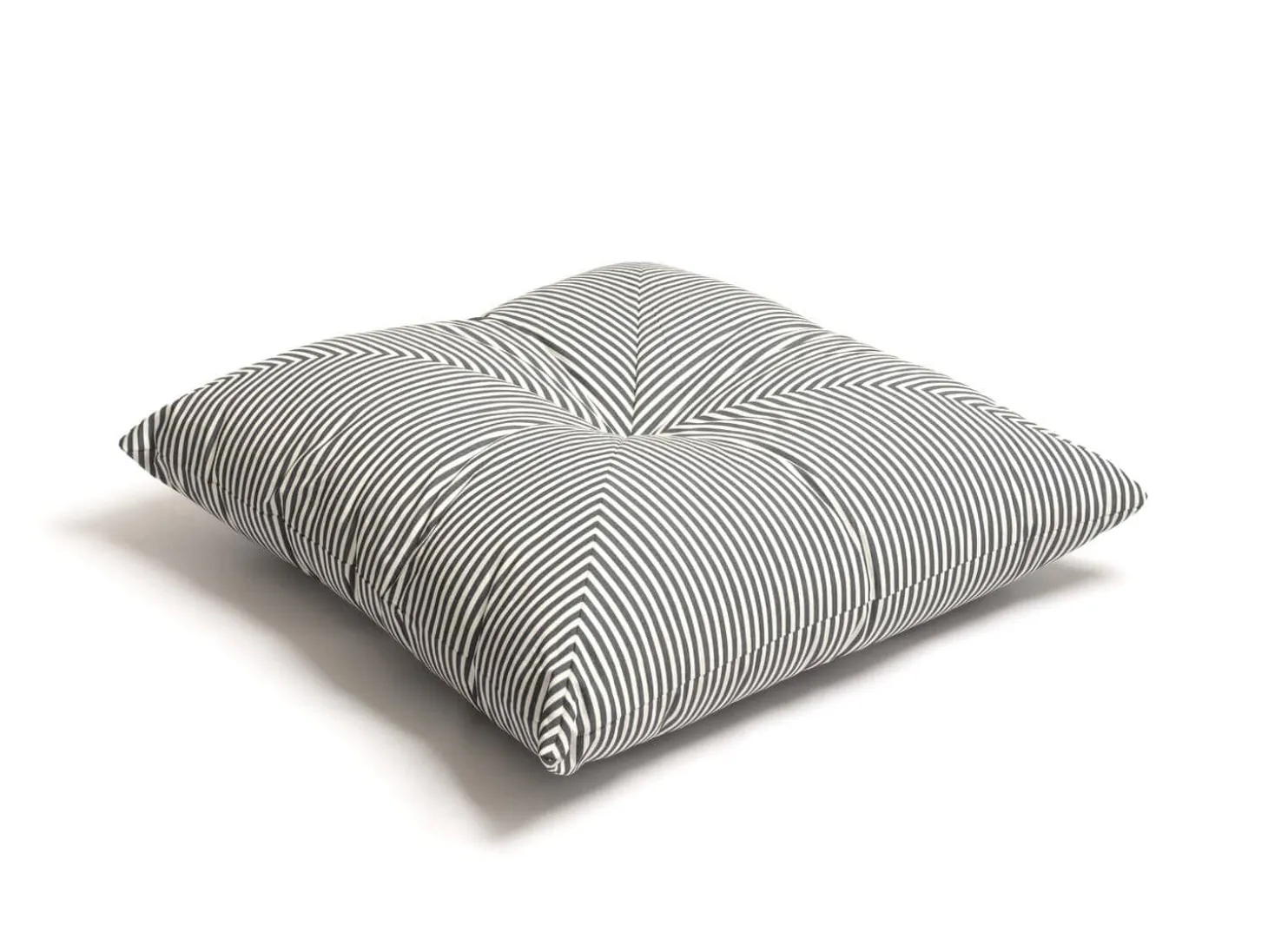 The Floor Pillow - Lauren'S Navy Stripe