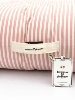 The Floor Pillow - Lauren'S Pink Stripe