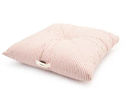 The Floor Pillow - Lauren'S Pink Stripe