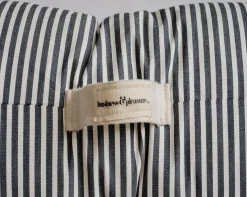 The Floor Pillow - Lauren'S Navy Stripe