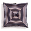 The Floor Pillow - Monaco Navy And Pink Stripe