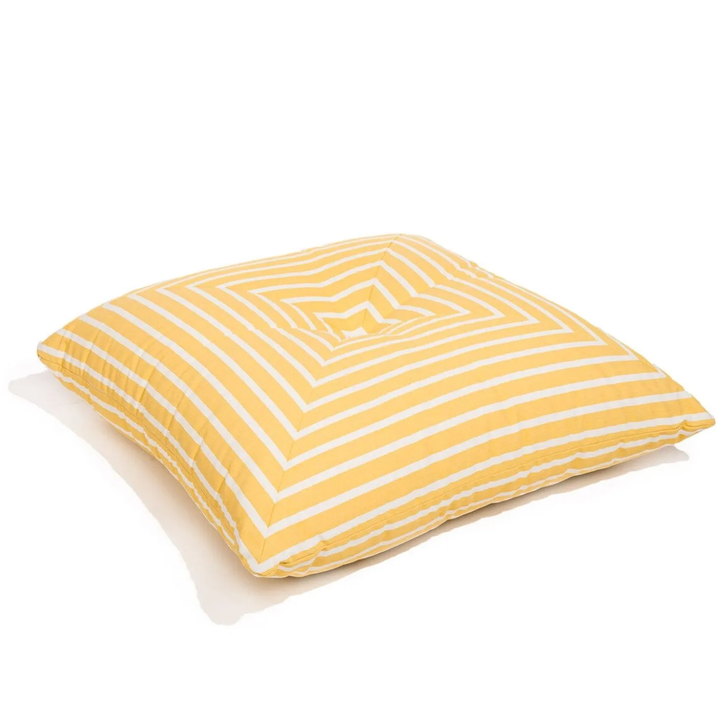 The Floor Pillow - Monaco Mimosa Stripe
